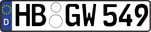 HB-GW549