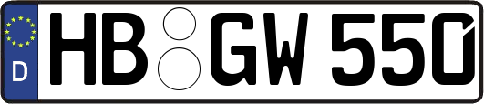 HB-GW550