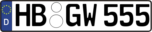 HB-GW555