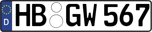 HB-GW567
