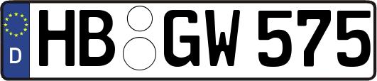 HB-GW575