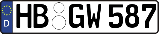 HB-GW587