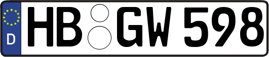 HB-GW598