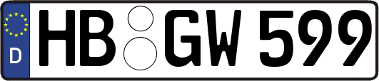 HB-GW599