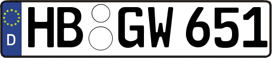 HB-GW651