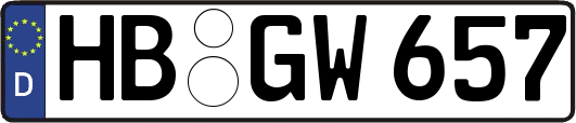 HB-GW657