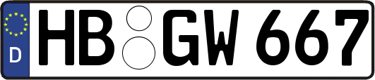 HB-GW667
