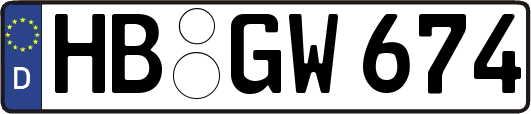 HB-GW674