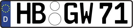 HB-GW71