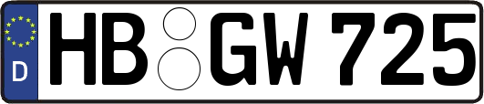 HB-GW725