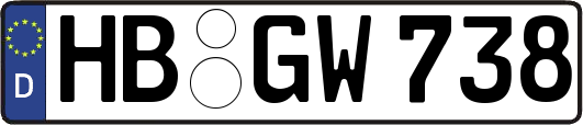 HB-GW738