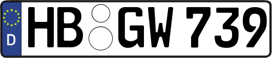 HB-GW739