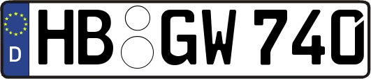HB-GW740