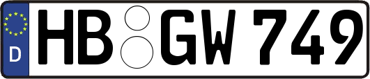 HB-GW749