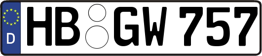 HB-GW757