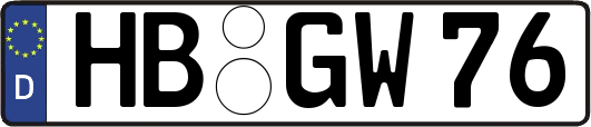 HB-GW76