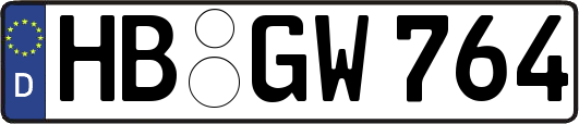 HB-GW764