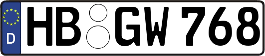 HB-GW768