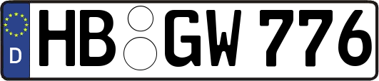 HB-GW776