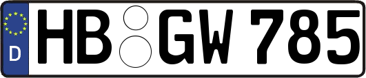 HB-GW785