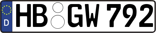 HB-GW792