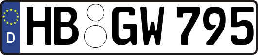 HB-GW795