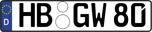 HB-GW80