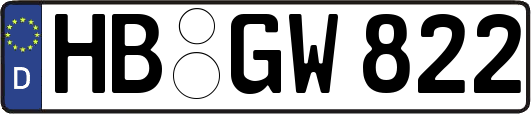 HB-GW822