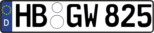 HB-GW825
