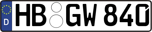 HB-GW840
