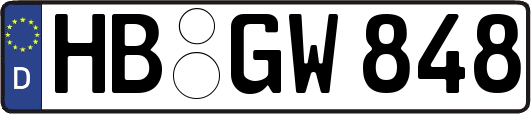 HB-GW848