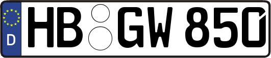 HB-GW850