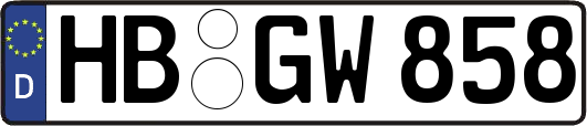 HB-GW858