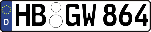 HB-GW864
