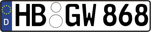HB-GW868