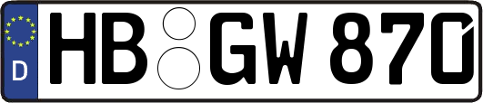 HB-GW870