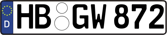 HB-GW872