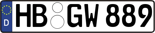 HB-GW889