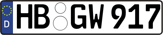 HB-GW917