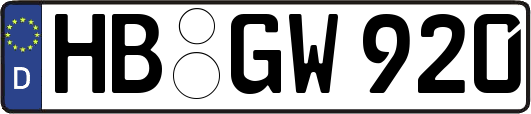 HB-GW920