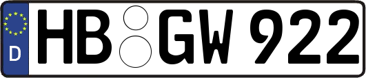 HB-GW922