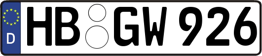 HB-GW926