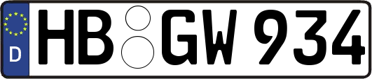 HB-GW934