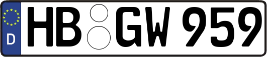 HB-GW959