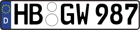 HB-GW987