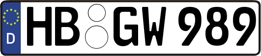 HB-GW989