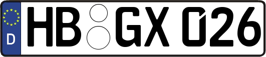 HB-GX026