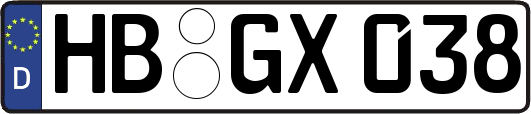 HB-GX038