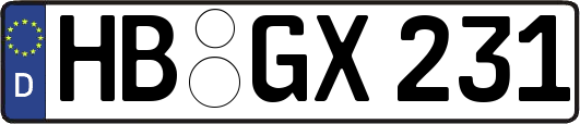 HB-GX231