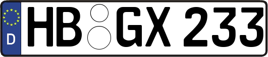 HB-GX233